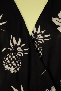 Bunny - Ananas jumpsuit in zwart 4