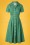  - 50s Janet Swing Dress in Green Denim 2
