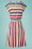 Sugarhill Brighton - Connie Cabana Stripes Dress Années 60 en Multi 3