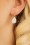 Lovely - Mary Teardrop Crystal Earrings Années 50 en Doré