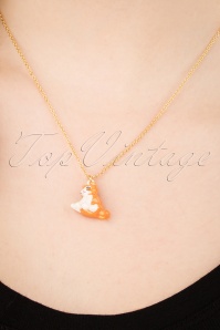 N2 - 60s Cat Pendant Necklace in Gold Plated