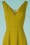 Bright and Beautiful - Isabella Plain Maxi Dress Années 70 en Vert Olive 4