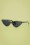Collectif Clothing - 50 Lucille Cateye Sunglasses in Black 4