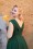 Miss Candyfloss - Arista Gia Swing Dress Années 50 en Vert Sapin