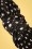 Banned Retro - Wanita Polka Dot-haarband in zwart 2