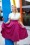Miss Candyfloss - 50s Verna Bows Swing Skirt in Magenta