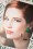 Darling Divine - 60s Jenna Hoop Earrings in Green and Brown 2