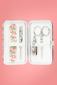 The Vintage Cosmetic Company - Floral Manicure Purse