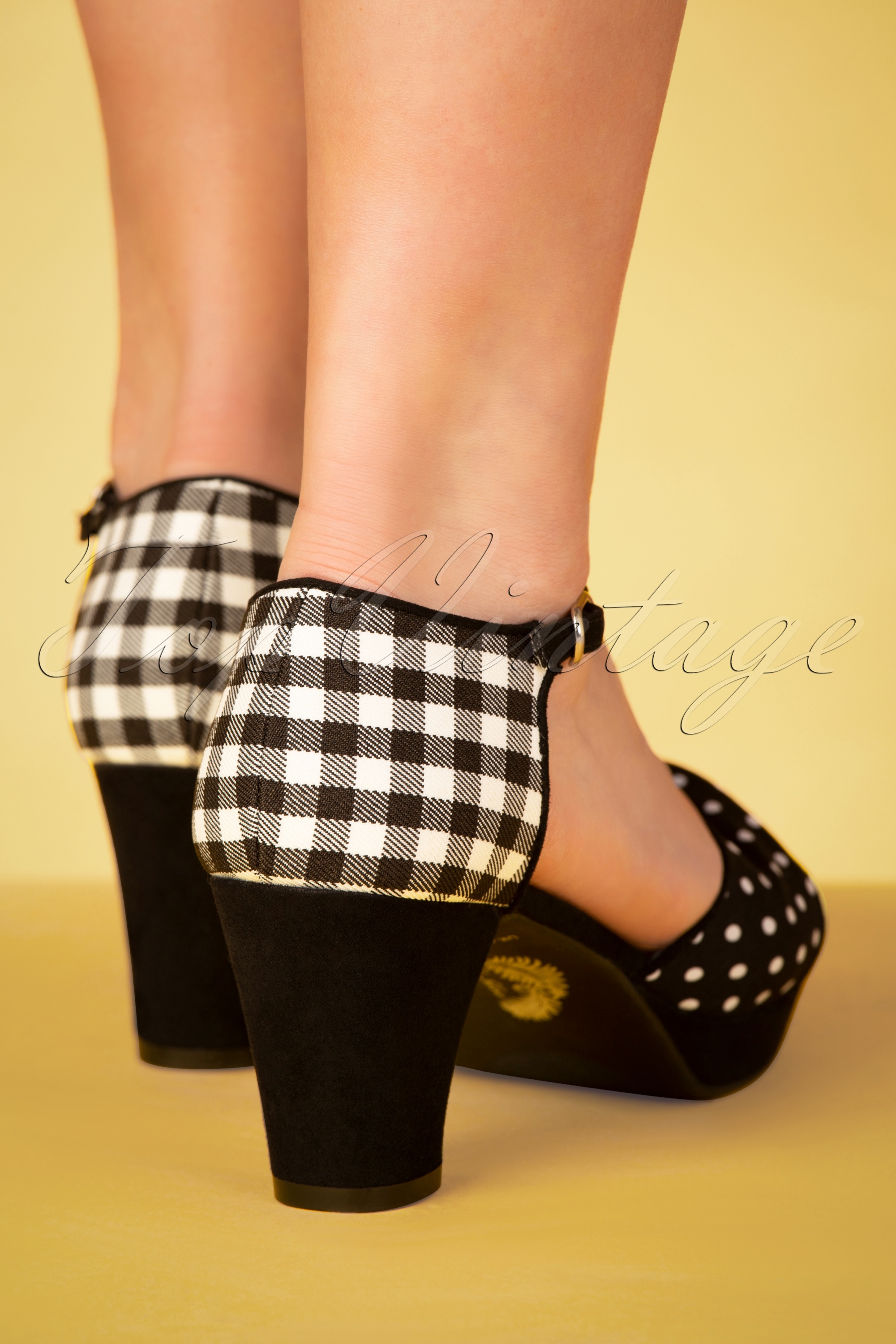 Ruby Shoo - Xanthe Peeptoe-pumps in zwart 5