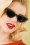 Collectif Clothing 27258 50s Lucille Cateye Sunglasses Black 20190228 006