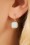 Lovely - 70s Heather Stone Earrings in Mint