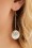 Lovely - Emma Leaf Drop Earrings Années 70