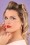 Lovely - Lillian Crystal and Teardrop Pearl Earrings Années 20 en Argenté 2