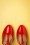 Tamaris - Jenny Lacquer T-Strap Pumps Années en Rouge Piment 3