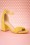  - 60s Fabs Suedine Sandalettes in Ochre