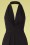 Belsira - 50s Yolanda Halter Jumpsuit in Black 2