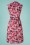 Very Cherry - 60s Summer Bow Ombrello Dress in Pink 2