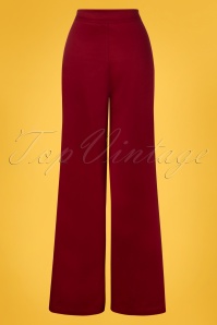 Collectif Clothing - Opal Classic Hose in Burgund 3