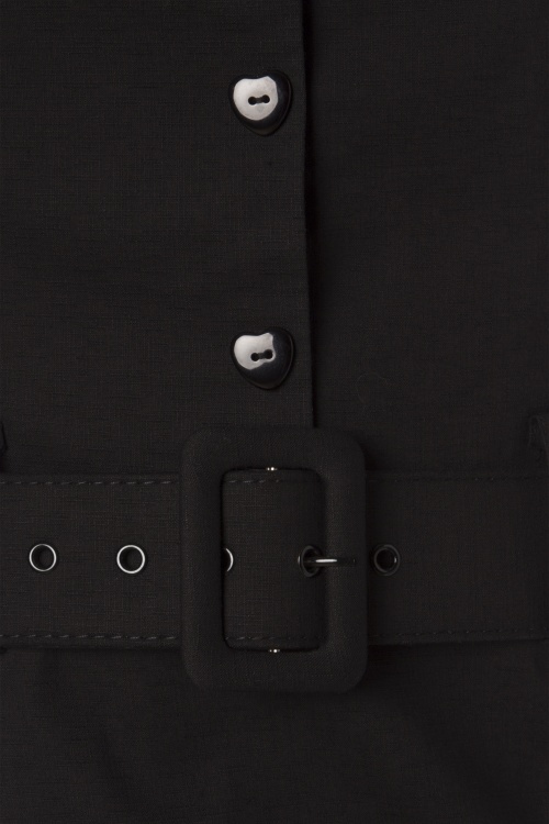 Collectif Clothing - Wanda penciljurk in zwart 4