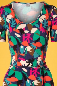 Wow To Go! - 60s Britt Papercut A-Line Dress in Multi 3