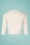 Collectif Clothing - Lucy Be Bop vest in ivoor 4