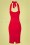 Vintage Chic for Topvintage - 50s Adalynn Pencil Dress in Lipstick Red 2