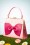 Lola Ramona ♥ Topvintage - Inez Life Is Better in Pink Handbag Années 50 2