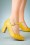 La Veintinueve - Penelope Mary Jane pumps in geel