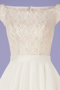 Vixen - Verity Multi Lace Bridal Gown en Blanc Ivoire 2