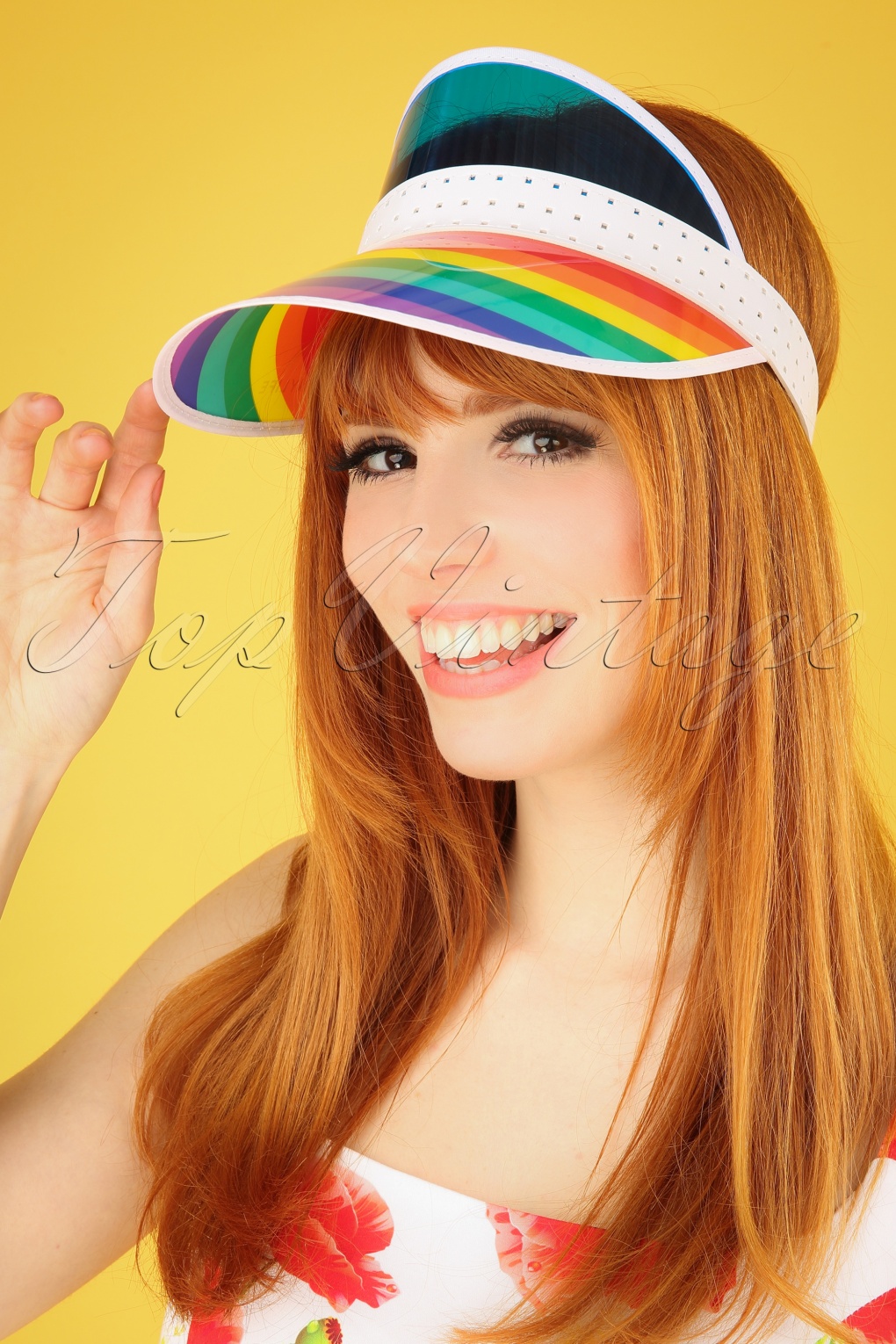 60s Over The Rainbow Sun Visor