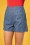 Vixen - Zoey Sailor Shorts Années 50 en Cerises sur Rayures 2