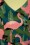 Vixen - 50s Fifi Flamingo Flared Dress in Green 5
