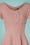 Grace & Glam - 50s Rosey Jewel Swing Dress in Pink 2