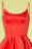 Tailor & Twirl by Tatyana - 50s Peggy Swing Dress in Fiesta Orange 3