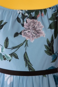 Little Mistress - Rori bloemen maxi-jurk in blauw 5