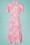 The Seamstress of Bloomsbury - 40s Lisa Dress in Pink Hawaii 3