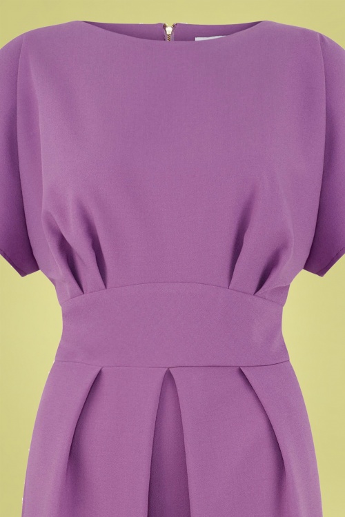 Closet London - 60s Judie Dress in Lilac 4