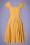 Timeless - 50s Zafira Polkadot Swing Dress in Yellow 4