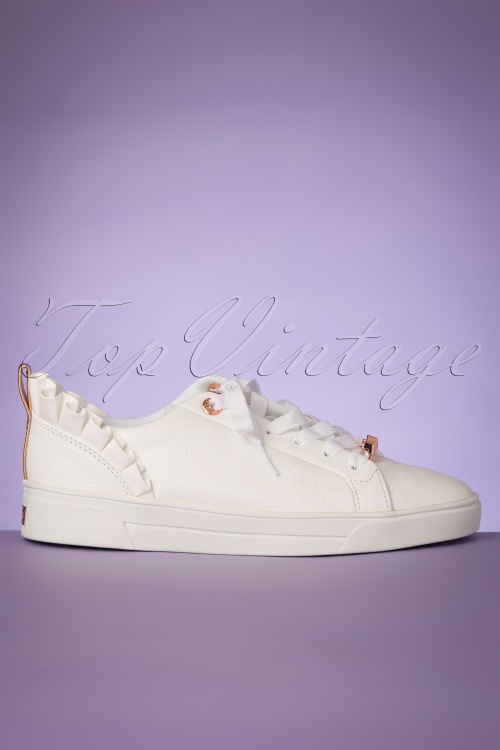 Ted Baker - 50s Astrina Sneakers in White 4