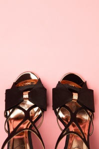 Ted Baker - 50s Arayis Strappy Bow Pumps in Black 3