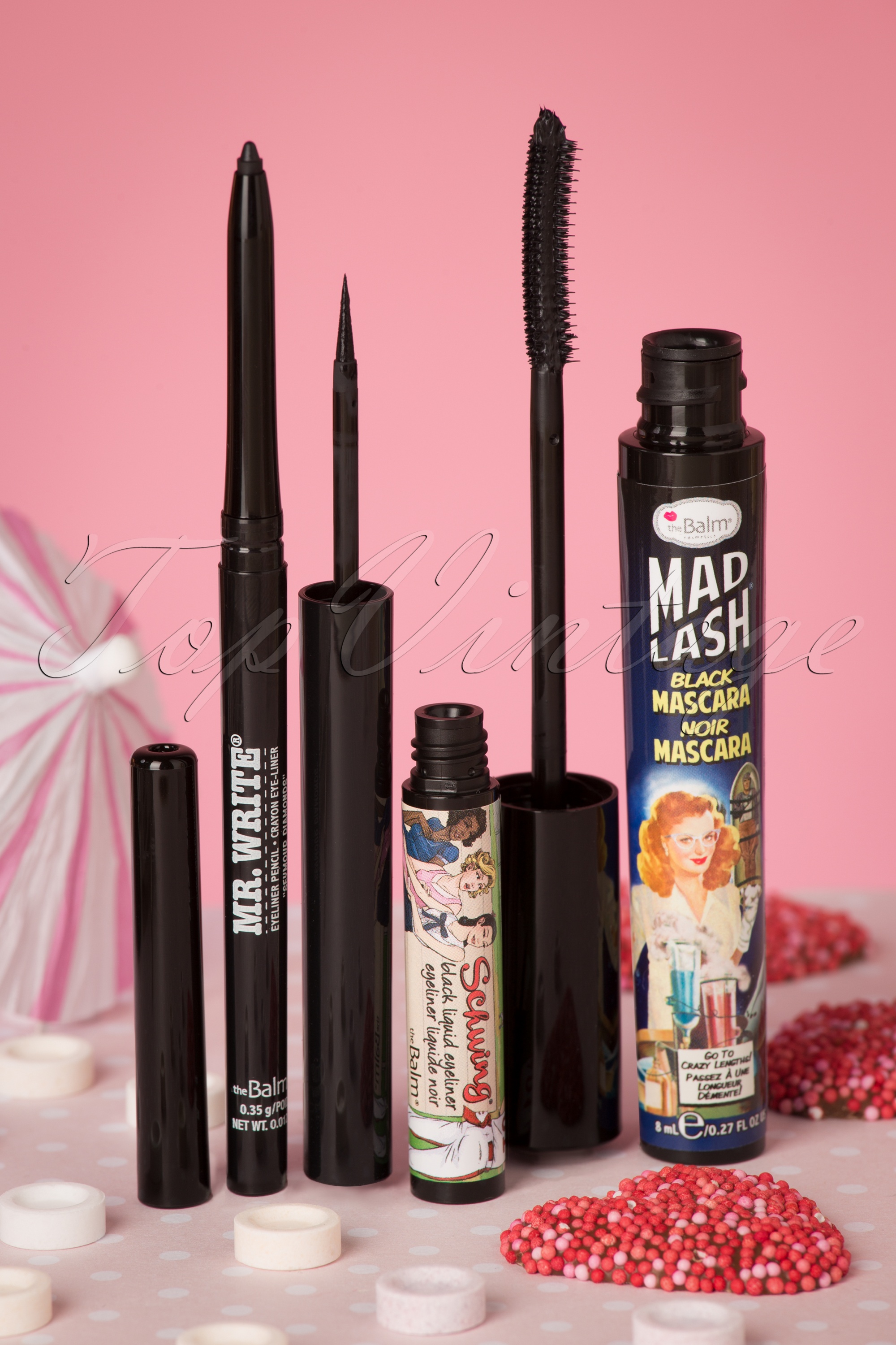 The Balm - Schwing vloeibare eyeliner in zwart 4