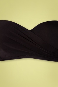 Marc & André Paris - 50s Aliyah Bikini Top in Black 3