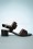 Tamaris - Trina Patent Sandals Années 60 en Noir 4