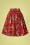 Banned Retro 30387 Skirt Red Cowgirl 20190409 0003W