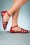 Lulu Hun - Phoebe Swallow sandalen in rood 3