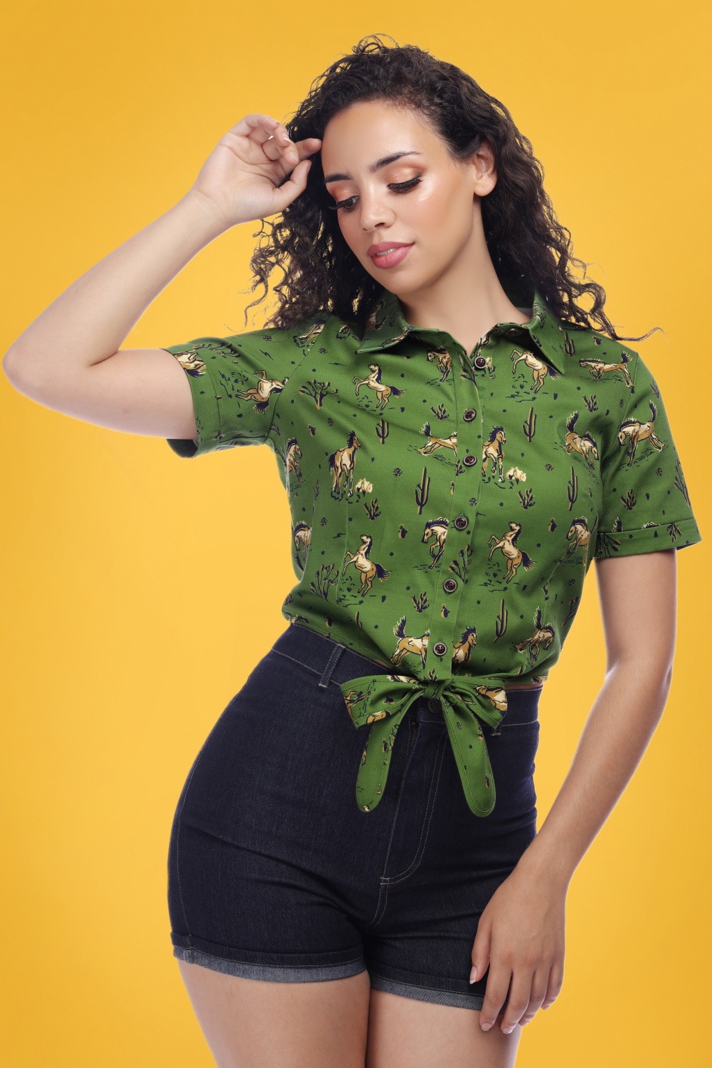 ★Wacky WiLLy★ Women's Vintage Graphic Semi-Overfit Short S Wacky Willy Shirt for Women | Modalova