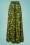 Collectif Clothing - 50s Kiko Pineapple Slice Palazzo Trousers in Green