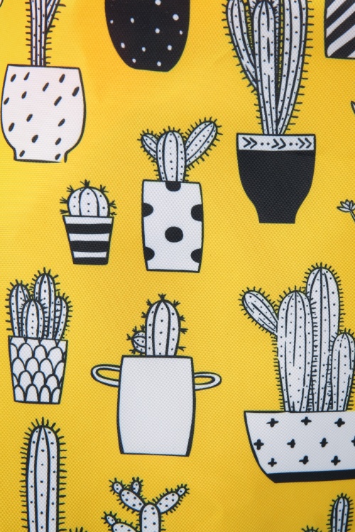 Collectif Clothing - Crissa boodschappentas in geel 2