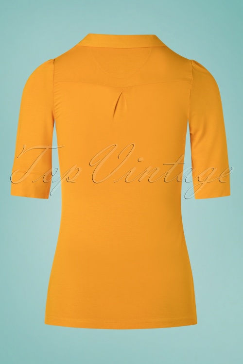 Tante Betsy - 60s Nellie Shirt in Gold 2