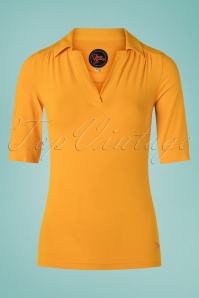 Tante Betsy - 60s Nellie Shirt in Gold